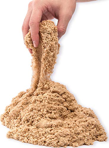 Kinetic Sand, 2,5 kg Original naturbraun Kinetic-Arena, Color marrón, Puede aplicar. (Spin Master 6060997)