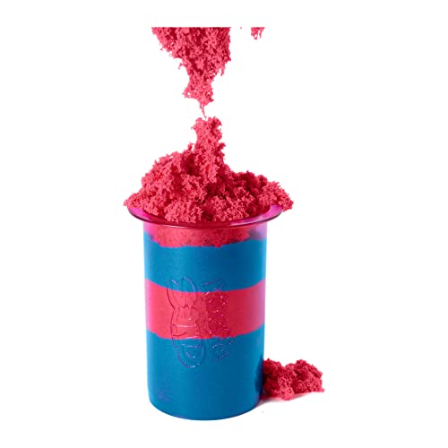 Kinetic Sand, Caja Sandisfying con 907 g de Arena y 10 Herramientas para niños a Partir de 3 años