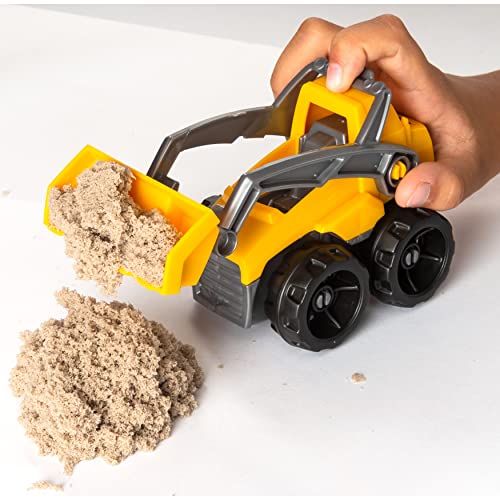 Kinetic Sand Dig & Demolish Truck Playset con 453 g de Arena cinética, para niños de 3 años en adelante