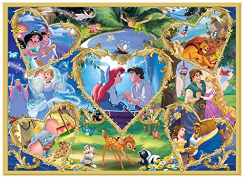 King 55829 Disney Movie Magic Rompecabezas 1000 Piezas, Caja Azul