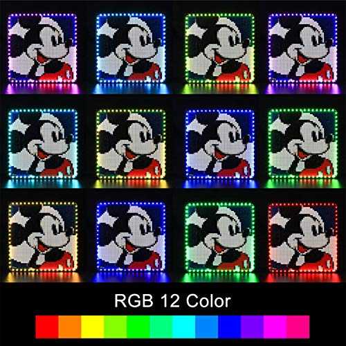 Kit de Iluminación LED para Lego 31202, Kit de Luces Compatible con Lego Art Disney’s Mickey Mouse Póster (No Incluye Modelo Lego)