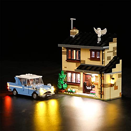 Kit de iluminación LED para Lego Creator 75968 - Kit de Luces LED para Lego Harry Potter 4 Privet Drive House Modelo (Solamente DE LUZ LED, NINGÚN Lego Kit)