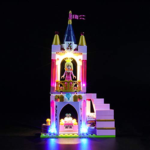 Kit De Iluminación Led para Lego Disney Princess Celebración Real De Ariel, Aurora Y Tiana,Compatible con Ladrillos De Construcción Lego Modelo 41162 (NO Incluido En El Modelo)