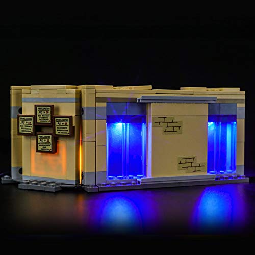 Kit De Iluminación Led para Lego Harry Potter Sala De Los Menesteres De Hogwarts, Compatible con Ladrillos De Construcción Lego Modelo 75966 (Juego De Legos No Incluido)