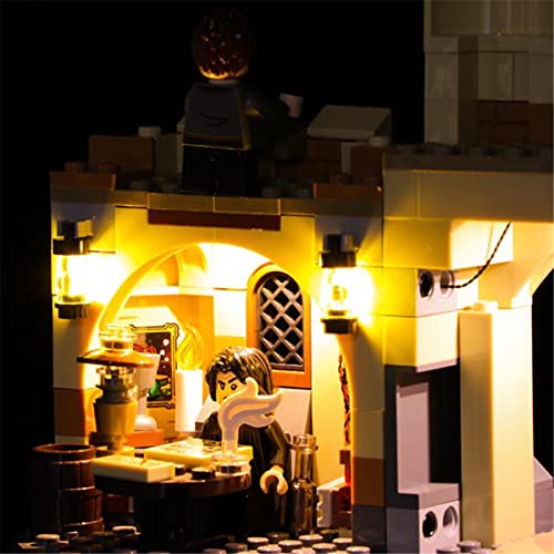 Kit De Luces Led Para Harry Potter Sauce Boxeador De Hogwarts, Compatible Con El Modelo De Bloques De ConstruccióN De Juguetes Lego 75953 (No Incluido El Modelo)