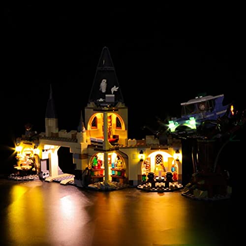 Kit De Luces Led Para Harry Potter Sauce Boxeador De Hogwarts, Compatible Con El Modelo De Bloques De ConstruccióN De Juguetes Lego 75953 (No Incluido El Modelo)