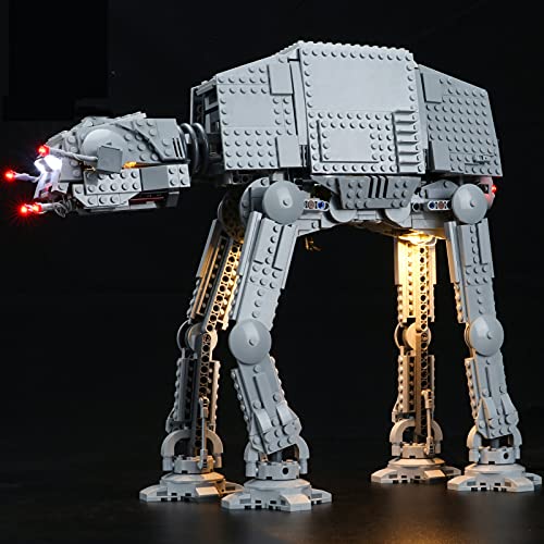 Kit De Luces LED para Lego 75288, El Kit De Luces LED De Ladrillo Compatible con Star Wars At-At Walker, No Incluye El Modelo Lego