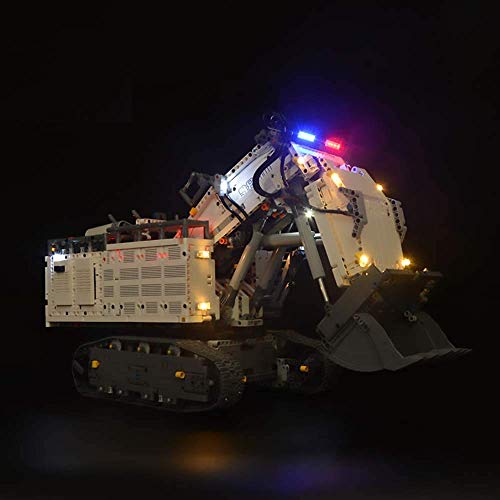 Kit de luz Led RC para Lego Technic Liebherr R 9800 modelo de excavadora (no incluye modelo Lego)