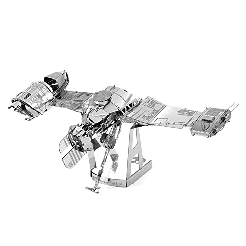 Kit para construir naves y vehiculos Metal Earth en 3D del episodio 8 de Star Wars: SKI speeder de la resistencia