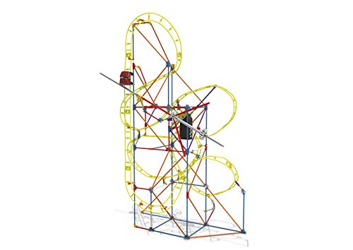 K'nex 41210 Thrill Rides. Clock Work Montaña Rusa. Juego de Construcción con Motor. 305 Piezas. + 7 años. (Ref, 4 Metros de Recorrido