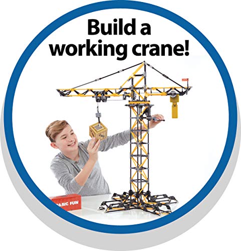 K'nex- Building Sets Controlled Crane Ages 9+ Juego de construcción, Multicolor (15213)