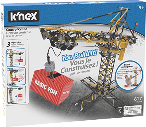 K'nex- Building Sets Controlled Crane Ages 9+ Juego de construcción, Multicolor (15213)