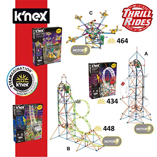 K'nex - Increíble montaña Rusa 8 (Fábrica de Juguetes 41114)