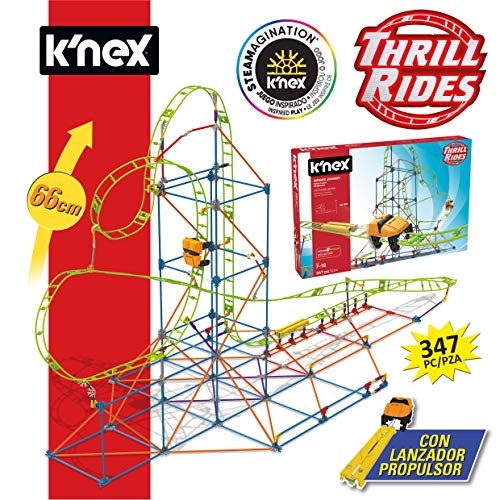 K'NEX - Montaña Rusa Infinite Journey, 347 piezas (41211-15407)