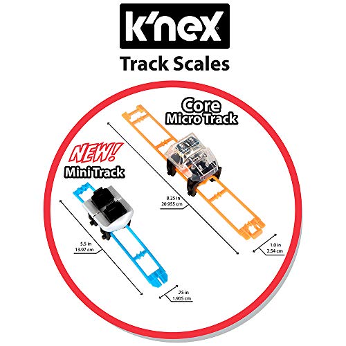 K'nex Shark Attack Roller Coaster Building Set-Ages 7+ -170 pcs Motor Included Montaña Rusa, Multicolor (Basic Fun 34041)