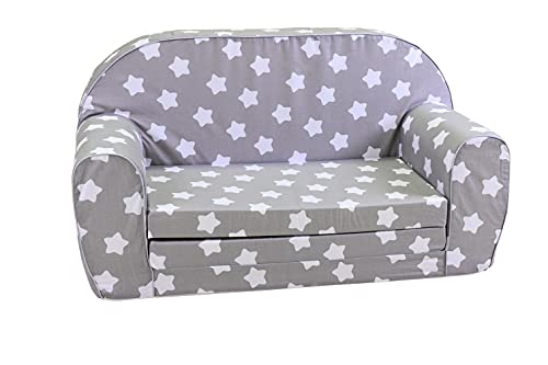 KNORRTOYS.COM Knorrtoys 68441-Kindersofa-Stars White Sofá Infantil