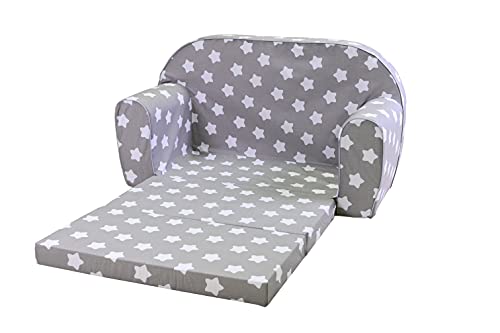 KNORRTOYS.COM Knorrtoys 68441-Kindersofa-Stars White Sofá Infantil