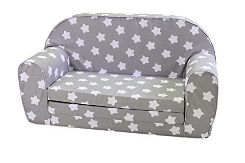 KNORRTOYS.COM Knorrtoys 68441-Kindersofa-Stars White Sofá Infantil