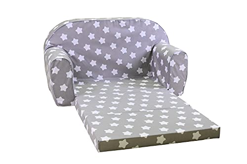 KNORRTOYS.COM Knorrtoys 68441-Kindersofa-Stars White Sofá Infantil