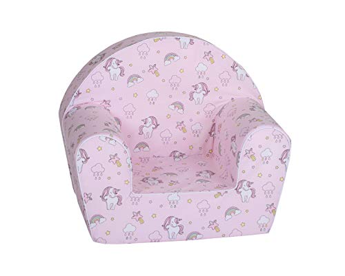 KNORRTOYS.COM- Sillón Infantil, diseño de Unicornio arcoíris (68354)