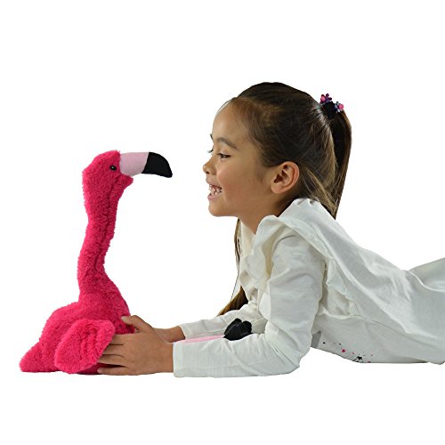 Kögler- Laber - Flamenco Que imita Todo el Cuello Bailando de Peluche, Color Rosa. (76502)