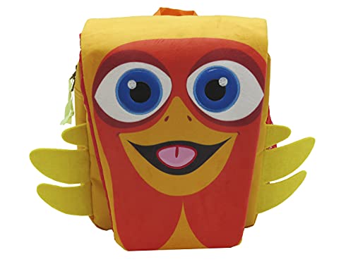 La Granja de Zenón, Mochila Prescolar Infantil La Granja de Zenón con Personaje Bartolito de Color Naranja (CyP Brands)