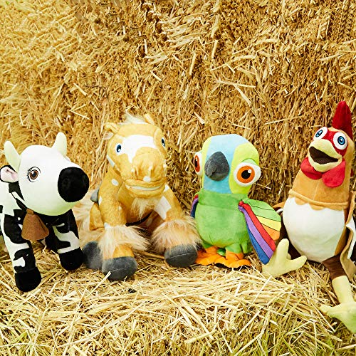 La Granja de Zenón - Peluche DX Musical Caballo Percherón