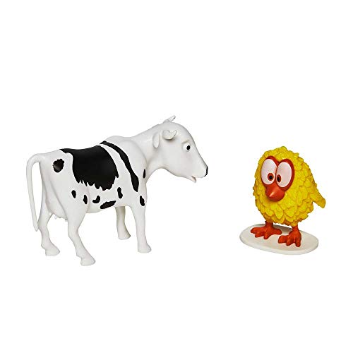 La Granja de Zenón - Set de 2 Figuras (Vaca Lola y Pollito Pío)