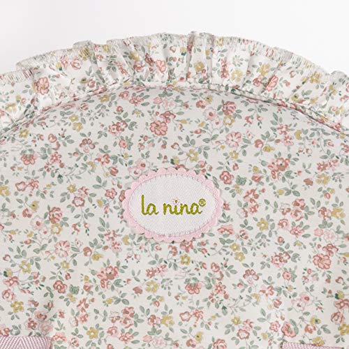 La Nina - Mochila portabebe para muñecas Violeta (24X31X2 Cm)