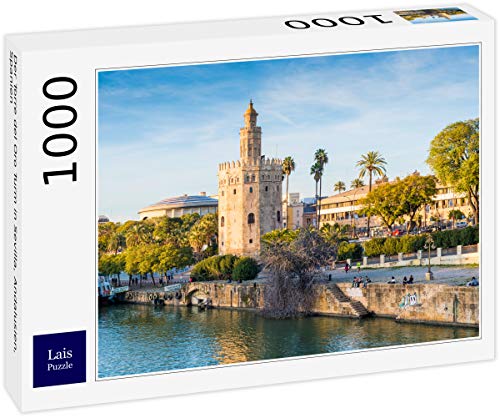 Lais Puzzle La Torre del Oro en Sevilla, Andalucía, España 1000 Piezas