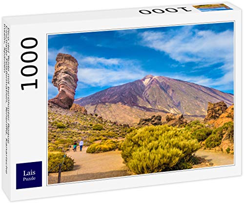 Lais Puzzle Pico del Teide con la Famosa formación rocosa Roque Cinchado, Tenerife, Islas Canarias, España 1000 Piezas