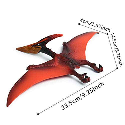 laiyin Figuras De PVC De Juguete De Dinosaurios Pteranodon De 9,5 Pulgadas, Juguetes Jurásicos, Juguetes De Dinosaurios Decoración De Coleccionista, Favor De Fiesta, Chico