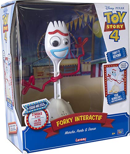 Lansay – Toy Story 4 – Forky Interactivo 25 cm – 64434