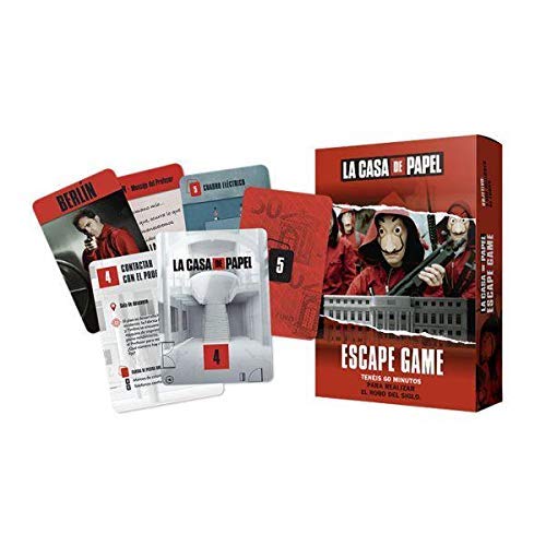 Larousse-La Casa de Papel: Escape Game-Español, multicolor, Talla Única (Lrcpeg01) , color/modelo surtido