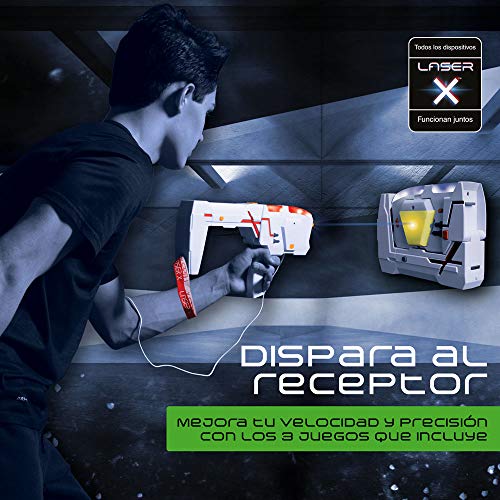 Laser X- Pistola láser Doble 2019, Color Set, única (Cife Spain 41938)