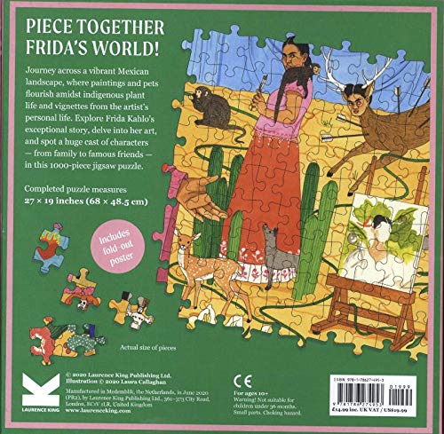 Laurence King Publishing The World of Frida Kahlo: A Jigsaw Puzzle