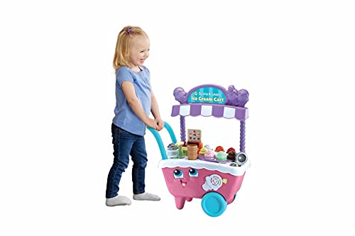 LeapFrog- Scoop & Learn - Carrito de Helado, Color Rosa (Vtech Electronics 600753)