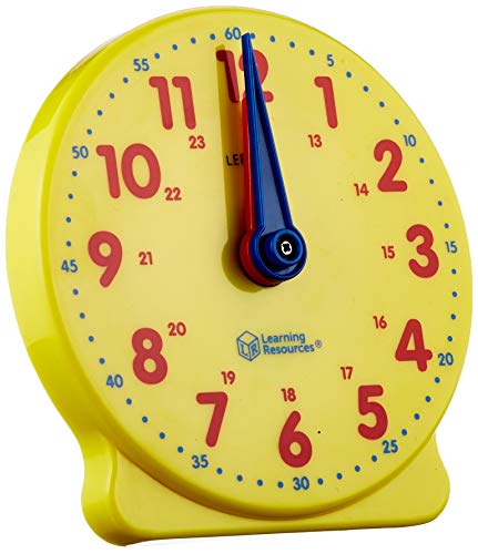 Learning Resources- Reloj de 24 Horas para los Alumnos Big Time, Color (LER3101)