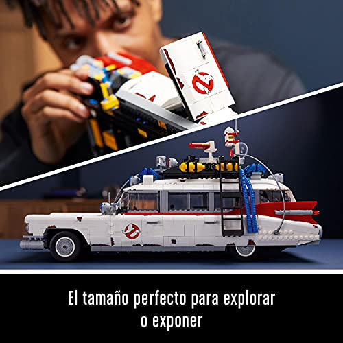 LEGO 10274 Creator ECTO-1 de los Cazafantasmas Maqueta Grande de Coche de Ghostbusters Modelo de Coleccionista para Adultos