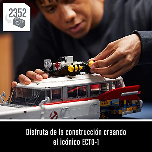 LEGO 10274 Creator ECTO-1 de los Cazafantasmas Maqueta Grande de Coche de Ghostbusters Modelo de Coleccionista para Adultos