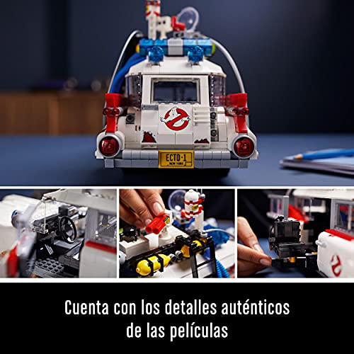 LEGO 10274 Creator ECTO-1 de los Cazafantasmas Maqueta Grande de Coche de Ghostbusters Modelo de Coleccionista para Adultos