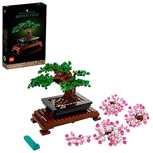 LEGO 10281 Creator Expert Botanical Bonsái Set de Construcción Manualidades para Adultos Colección Botánica