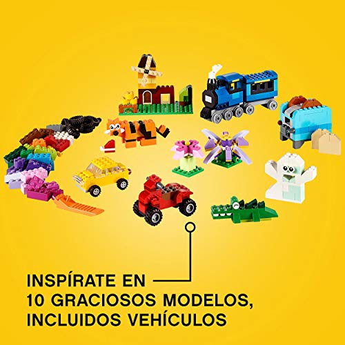 LEGO 10696 Classic Caja de Ladrillos Creativos Mediana, Juego de Construcción para Niños y Niñas +4 años