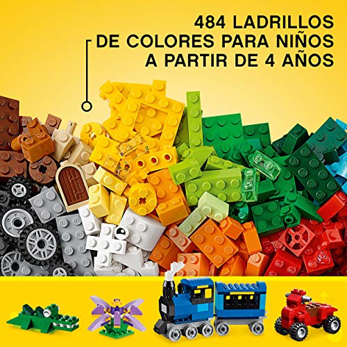 LEGO 10696 Classic Caja de Ladrillos Creativos Mediana, Juego de Construcción para Niños y Niñas +4 años