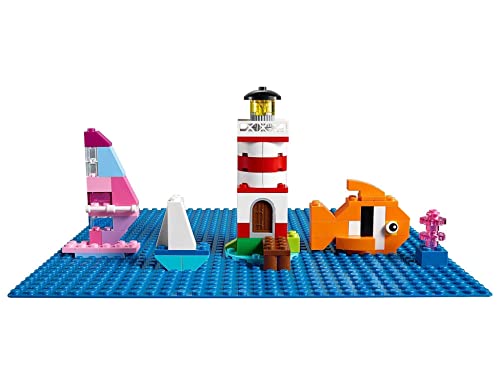 LEGO 10714 Classic Base Azul, Juego de Construcción para Niños y Niñas +4 años