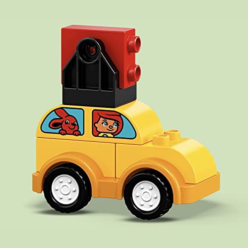 LEGO 10886 Duplo Mis Primeros Coches, Bloques de Construcción de Vehículos de Juguete para Bebés, Niños y Niñas +1,5 años