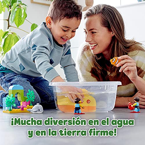 LEGO 10910 Duplo Town Aventura en Submarino Juguete de Construcción para Niños y Niñas +2 años con 2 Mini Figuras