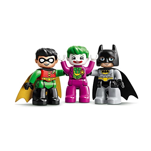 LEGO 10919 Duplo Super Heroes Batcueva, Juguete de Construcción para Niños +2 años con Mini Figuras de Batman, Joker y Robin