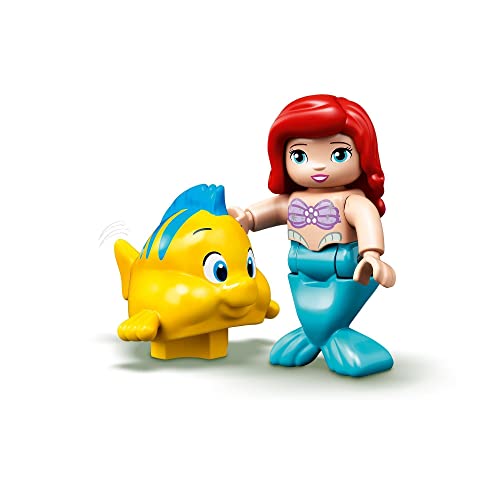 LEGO 10922 Duplo Disney Princess Castillo Submarino de Ariel, La Sirenita Juguete para Niños y Niñas 2 - 5 años con Mini Muñeca