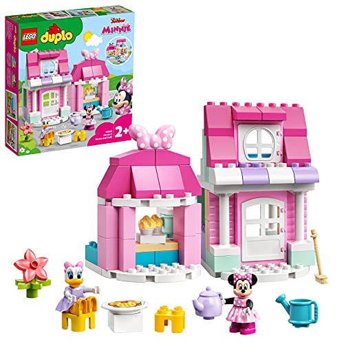 LEGO 10942 Duplo Disney Casa y Cafetería de Minnie Mouse, con Cocina de Juguete para Construir para Niños y Niñas +2 Años